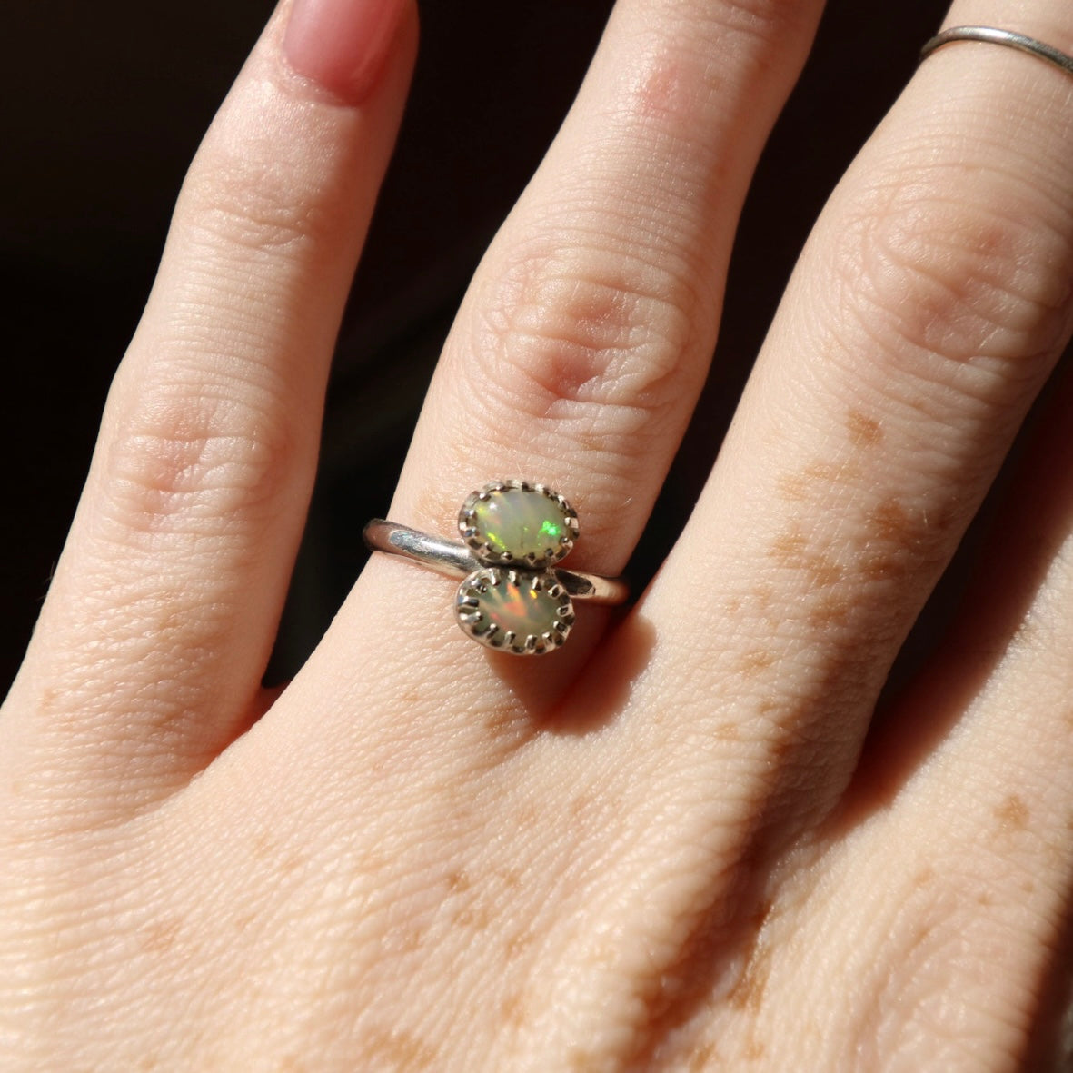 Double Opal Ring, 5