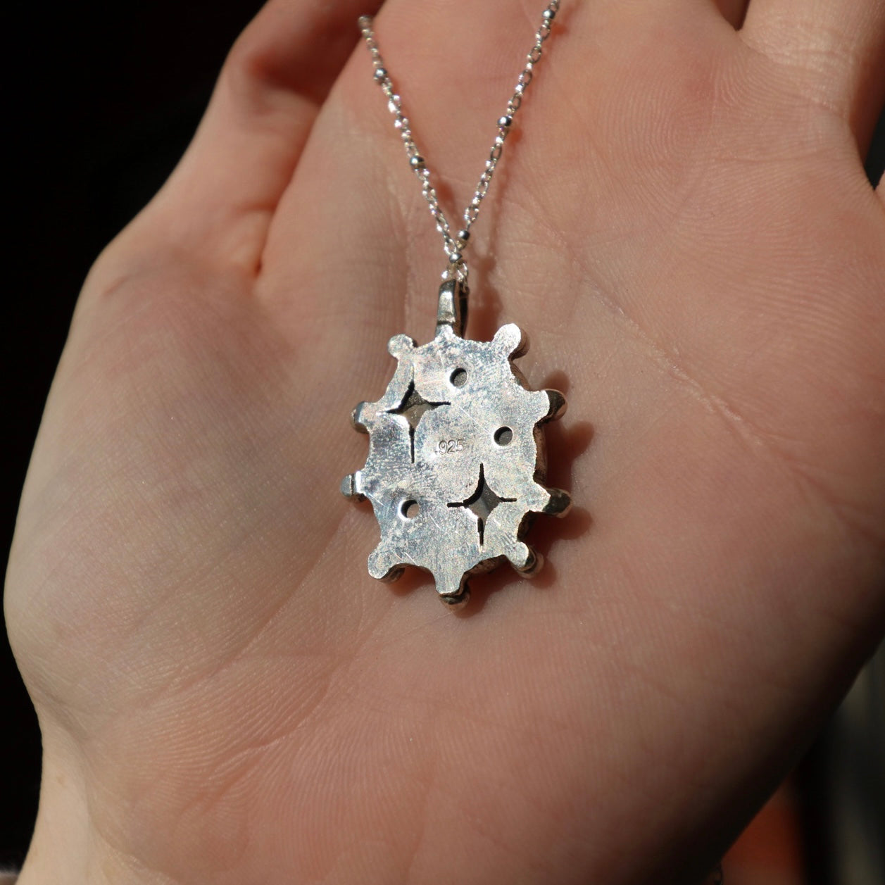 Abalone Cameo Necklace