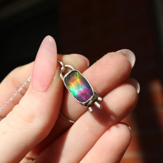 Aurora Opal Necklace